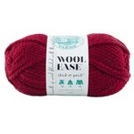 Lion Brand Yarn 640-138 Wool-Ease Thick and Quick Yarn, 97 Meters, Cranberry.
