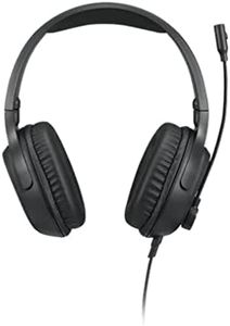 Lenovo IdeaPad H100 Gaming - Auriculares para Videojuegos (Controladores de 50 mm, Micrófono Omnidireccional, Almohadillas Suaves) - Color Negro