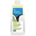 Desert Essence Mouth Rinse Dual Phase Pulling Coconut Oil, 8 Fluid Ounce