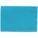 House Brand Dentistry 109210 Dental Patient Bibs 2+1 Ply 13" X 18" 500/Bx Blue