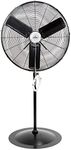 iLiving 30" Pedestal Outdoor Oscillating Fan with Misting kit - Shop, Greenhouse, Patio - 120V 1.8A 8400 CFM