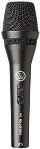 AKG 3100H00120 P5 S Supercardiod Vocal Dynamic Microphone with On/Off Switch, 5.1 cm Diameter