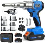 FICHFOYE 2 in 1 Electric Rivet Gun – Brushless Rivet & Rivet Nut Tool