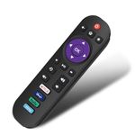 UNOCAR Universal Replacement Remote Control for Roku TV, for TCL/Hisense/Sharp/Philips/JVC/RCA/Magnavox/Sanyo/LG/Haier Roku TVs with Netflix/Disney+/ HULU/Sling Buttons 【Not for Roku Stick & Box &