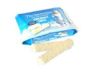 The Snowman and The Snowdog Coconut Logs 10 Pack Christmas Logs - Marshmallow Enrobed in Coconut and White Chocolate Flavour Coating - Gluten Free