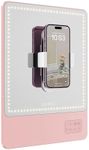 Riki Skinny Duo Lighted Mirror - Travel Makeup Mirror with Lights and 5X Magnification | Portable Mirror with Lights for Beauty On-the-Go