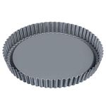 Westmark 33942260 Fruit Tart Tin Nonstick Coated Perfect for Cakes, Pies, Tarts, Flans, 11", Gray