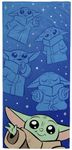 Jay Franco Star Wars The Mandalorian Kids Bath Pool Beach Towel - Super Soft & Absorbent Grogu, Baby Yoda 100% Cotton Towel, Measures 28 x 58