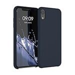 kwmobile Case Compatible with Apple iPhone XR Case - TPU Silicone Phone Cover with Soft Finish - Blueberry