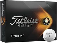 Titleist Pro V1 Golf Balls, White, 