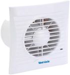 Vent-Axia Silhouette 100TM Axial PIR Motion Detect Single Speed IP44 Rated Fan 454058B (Ceiling & Wall Mounted)