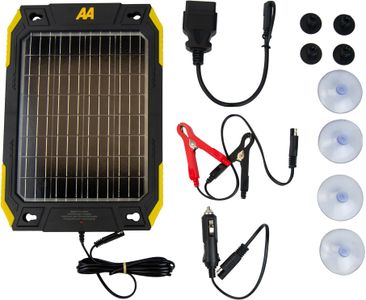 AA 13W Solar Battery Charger – Portable Solar Panel Power Bank
