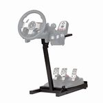 The Ultimate Steering Wheel Stand in Black - suitable for Logitech, Xbox, Madcatz and Thrustmaster