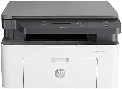 HP Laser MFP 136a, Print, Copy, Scan, 40-Sheet ADF, Ethernet, Hi-Speed USB 2.0, Up to 21 ppm, 150-sheet Input Tray, 100-sheet Output Tray, 10,000-page Duty Cycle, Black and White, 4ZB85A