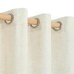 YoungsTex Linen Curtains 84 Inches 