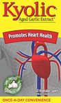 Kyolic - Kyolic Aged Garlic Extract 600mg, 30 Veg Caplets - Kyolic Cardiovascular Health, Cardio Heart Health, Immune System Support and Inflammation Supplements - Odorless Garlic Supplements