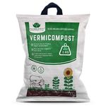 NATURAL EARTH 5 KG - TRUSTED Organic Vermicompost For Plants | Treated with Panchagavya-Based Bacteria Culture | Plant Growth Booster | Organic Compost For Home Plants