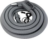 Broan-NuTone by Drainvac BN35DV Central Vacuum System 35-feet Deluxe Dual-Voltage Hose, Grey