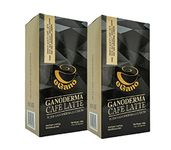 2 Boxes eGano Premium Quality Instant Coffee - Ganoderma Cafe Latte (21g x 20 Sachets / Box) With Ganoderma Lucidum Extract