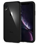 Spigen Ultra Hybrid Back Cover Case Compatible with iPhone XR (TPU + Poly Carbonate | Matte Black)