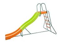 PLATPORTS Home Playground Equipment: 10' Indoor/Outdoor Wavy Slide, Ages 3 to 10, 2022 Toy