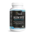 Omkara Hills Slim Fit Advanced - 3 IN 1 Weight Loss Tablets for Men and Women with CLA, L-Carnitine, Glucomannan and Garcinia Cambogia