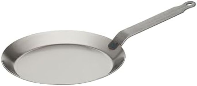 Matfer Bourgeat Black Carbon Steel Crepe Pan, 8 5/8"