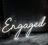 Engaged Neon Sign Flex Led Text Neon Light Sign Neon LED Neon Sign Home Room Wedding Marriage Party Decorative