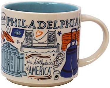 Starbucks Been There Series Philadelphia Ceramic Mug, 14 Oz