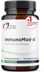 Designs for Health ImmunoMod-A - Immune Support Supplement - Curcumin C3 Turmeric Complex, NAG, Andrographis + N-Acetyl-D-Glucosamine - Non-GMO, Vegan + Gluten Free (120 Capsules)