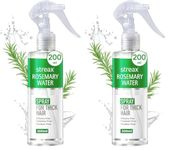 Streax Rosemary Hair Spray - 200ml , 100% Natural Extracts For Hair Growth , Stronger & Thicker Hair, Reduces Hair Fall , Nourishes Scalp & Stimulates Roots , Non-Sticky , Sulphate & Paraben-Free, Rosemary Water Spray for Hair Growth