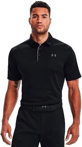 Under Armour Men's UA Tech Polo T-Shirt, XX-Large, Black/Graphite