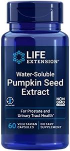 Life Extension Water-Soluble Pumpkin Seed Extract, 60 Vegetarian Capsules