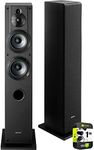 Sony 3-Way 4-Driver Bass Reflex Stereo Floor-Standing Speaker SS-CS3 Bundle with 1 YR CPS Enhanced Protection Pack