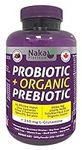 Naka Platinum Probiotic + Organic Prebiotic 45 Billion Input Live Cultures from 7 function specific strains , 250 mg L-Glutamine, 600 mg 100% Pure Soluble Fibre from Organic Inulin, Bonus Size 300 mg Powder (250+50 Free)