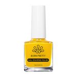 Born Pretty 10ml Stamping Nail Polish from BELLE GAGA® Color Nail Printing Polish DIY for Nail Plate Design Varnish Saloon style Nailart at Home (TVS006)