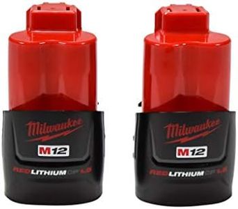 Milwaukee 48-11-2411 M12 12V 1.5 Ah Lithium-Ion Battery - 2 Pack