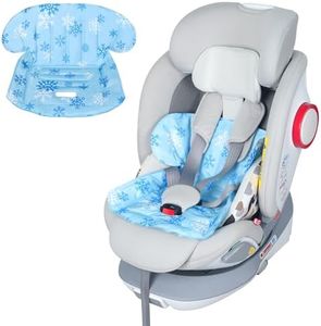 Orzbow Car Seat Cooling Pad with Waterproof Liner, Gel Car Seat Cooler Pad for Babies Summer, Potty Training Protector Mat Cushion for Carseats and Strollers, Easy to Clean, Reversible, Cool Blue