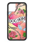 Wildflower Cases - Claudia Sulewski Case, Compatible with Apple iPhone 11 Pro | Dog Mom, Vintage, Cute, Pink, Trendy - Protective Black Bumper, 4ft Drop Test Certified, Women Owned Small Business