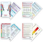 YardCard Badge Card Set | | Paramedic or Medical Student Gift, Student Nurse Gift: ABCDE, Spinal Exam, Socrates, Cranial Nerves)