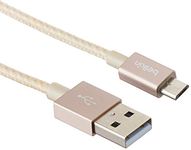 Belkin F2CU021bt04-GLD MIXT Micro USB to USB Cable for Android HTC Samsung Kindle Xperia Moto G, Gold 1.2 Meter