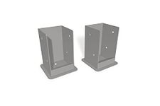 New England Arbors VA80206 Bolt Down Brackets, 2 Pack