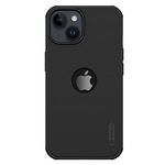 Nillkin Case for Apple iPhone 14 / iPhone 13 (6.1" Inch) Super Frosted Shield Pro Hard Back Soft Border (PC + TPU) Shock Absorb Cover Raised Bezel Camera Protect PC with Logo Cut Black Color