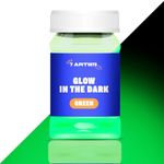 7 Artists Glow in the Dark Neon Green Paint 100 ml UV Paint | Neon Paint | Fluorescent Paint | Luminous Paint | Neon Acrylic Paint | Glow in Dark Paint | Neon Paints Glow in Dark | Glow Acrylic Paint