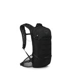 Osprey Raptor LT 12L Men's Mountain Biking Backpack with Hydraulics Reservoir - Lightweight Hydration Tool Bag, Black