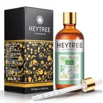 HEYTREE Tea Tree Essential Oil 100ml -Repairs Breaking Nail Cleanning Damage Foot-Deep Cleans pores, Hair Damage,Skin Problems