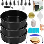 RFAQK 133PCs Round Cake Pans Sets f