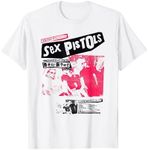 Sex Pistols Official Classic Japan Tour Pink Photo T-Shirt