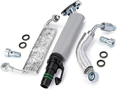 FANHAY 4Pcs Turbo Oil Return Drain & Oil Feed Pipe Kit for Cruze Sonic Trax Encore 1.4L 55587854 5569839 25198546 555592600 55568031 55567067
