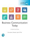 Business Communication Today, Global Edition